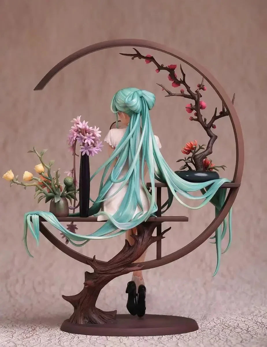 In Stock  25cm Myethos 1/7 Hatsune Miku Piapro PVC Action Figure Toy Collection Model Gift Action Figure Toy