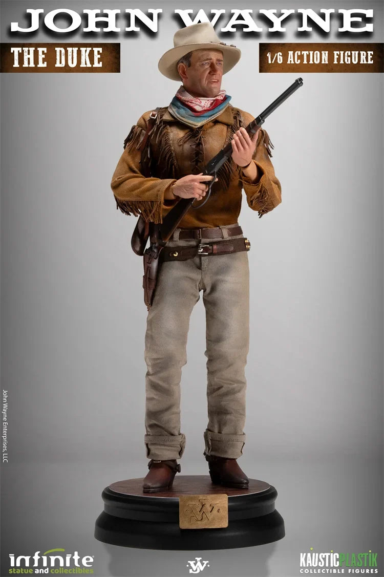 2025 Q2 Infinite Statue X Kaustic Plastik 1/6 1953 Wilderness Ranger Duke John Wayne With Dog Full Set 12in Action Figure Model