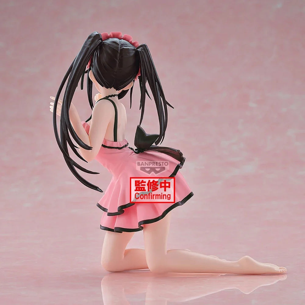 100% Original Bandai Spirits Banpresto PenLife! Date A Live Tokisaki Kurumi Anime Figure Model Decoration Garage Kit Collection