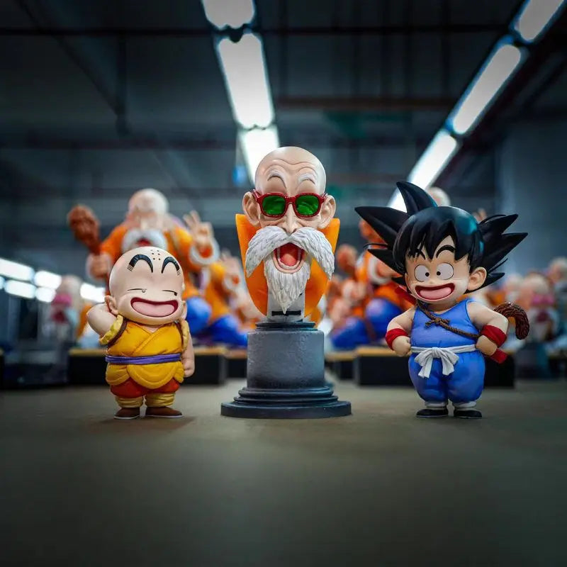 Jt Dragon Ball Z Kame Sennin Figure Master Roshi Umigam Krillin Goku Turtle Anime Figurine Pvc Statue Collection Model Toy Gifts