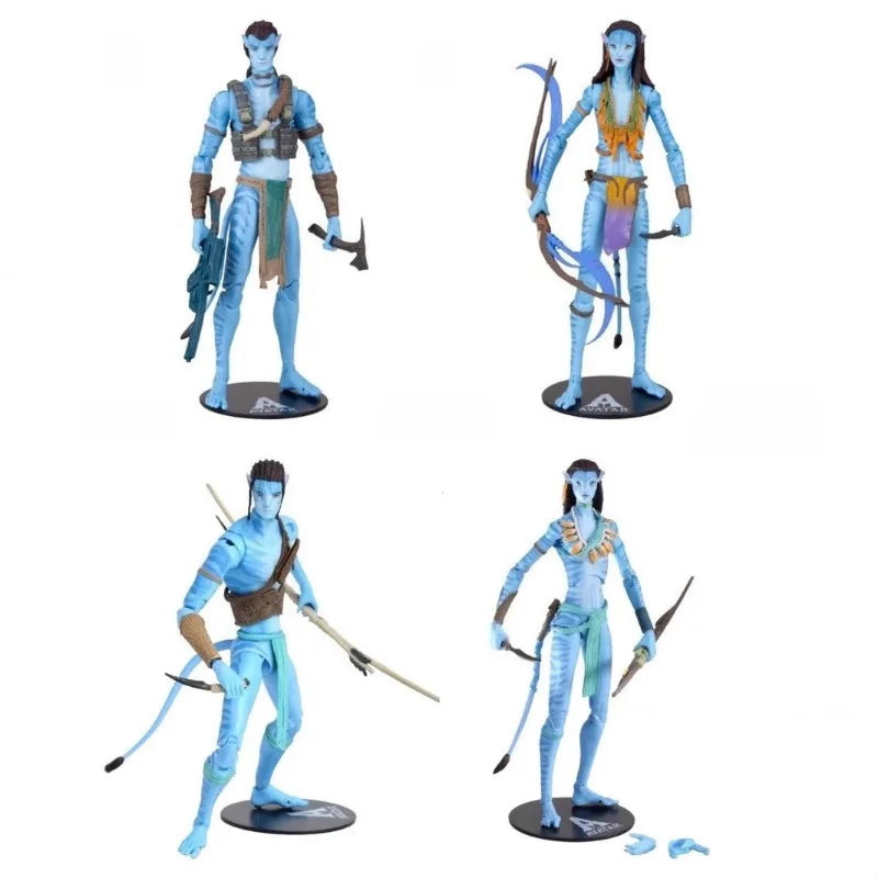 18cm New Movie Avatar Series Figurine Cartoon Character Model Bedroom Living Room Desktop Toys Boys and Girls Birthday Gifts