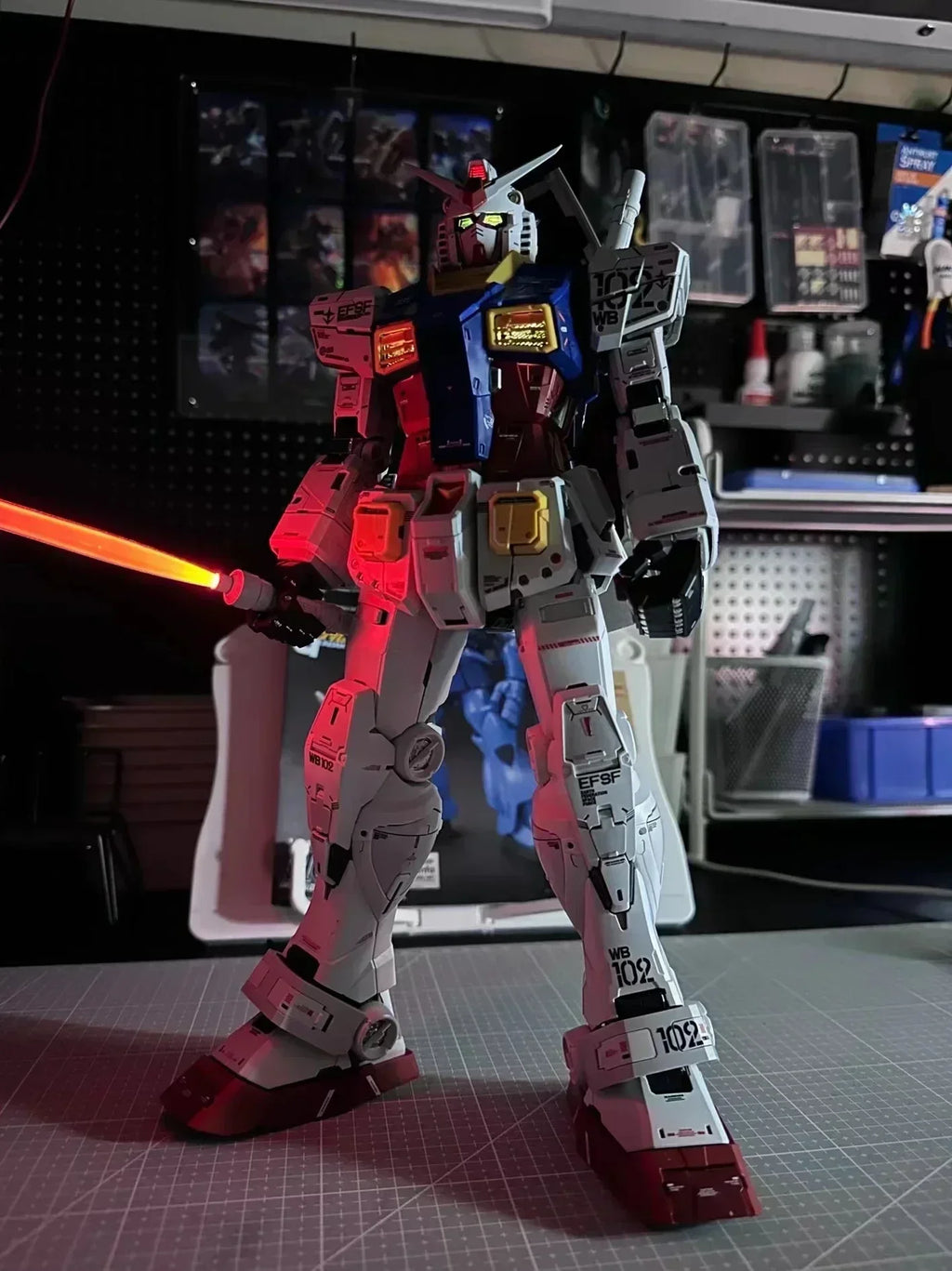 1/60 Daban Pgu Pg 2.0 Rx-78-2 High-Precision Framework Assembly Action Figure Doll Model Kit Figures Collection Toy Holiday Gift