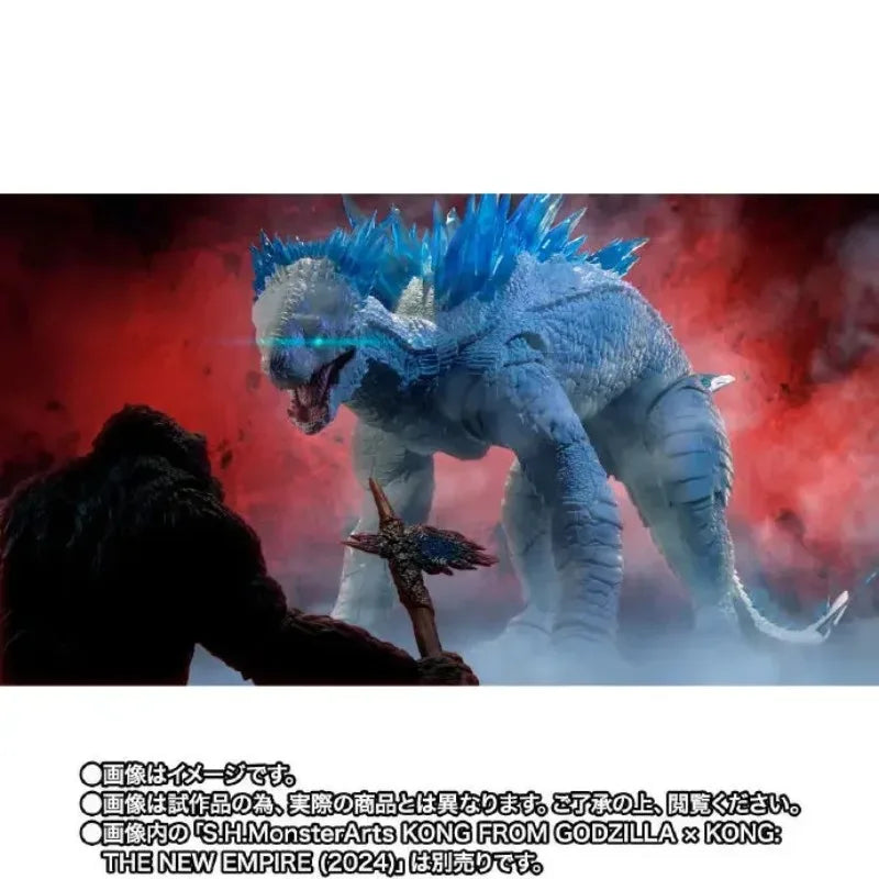 100%Original BANDAI S.H.MonsterArts SHM SHIMO From Godzilla Kong: The New Empire Anime Figure Action Figures Model Toys
