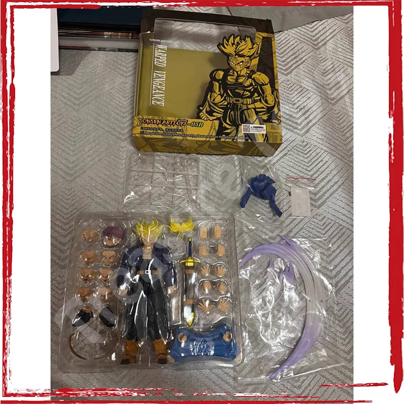 Tonsenarttoys Tonsen Arttoys Kamione Dragon Ball Z Super Saiyan SSJ SSJ2 Trunks 05a 05b Anime Action Figures Models Toys Gifts