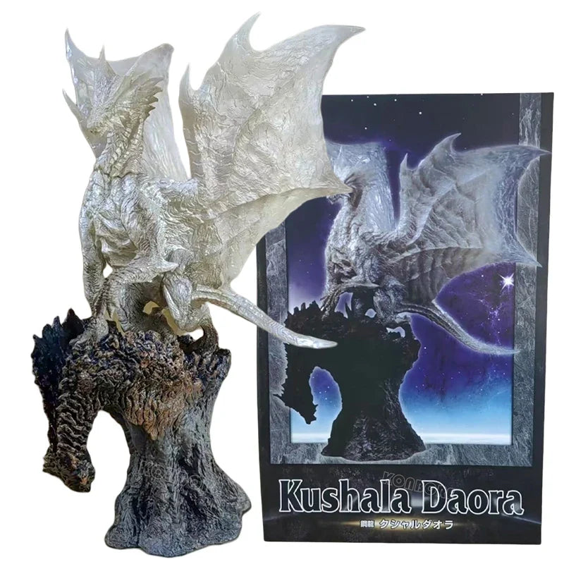 CFBCM Monster Hunter Steel Dragon Kushala Daora Anime Figure Capcom Builder Creator's Model Gore Magala Action Figure Doll Toys