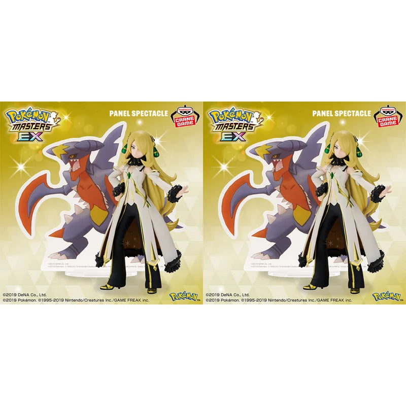 Auf Lager [Original] Original Bandai Banpresto Pokémon Masters EX Panel Spectacle Knakrack Cynthia Figur Modell Sammlerstück Spielzeug