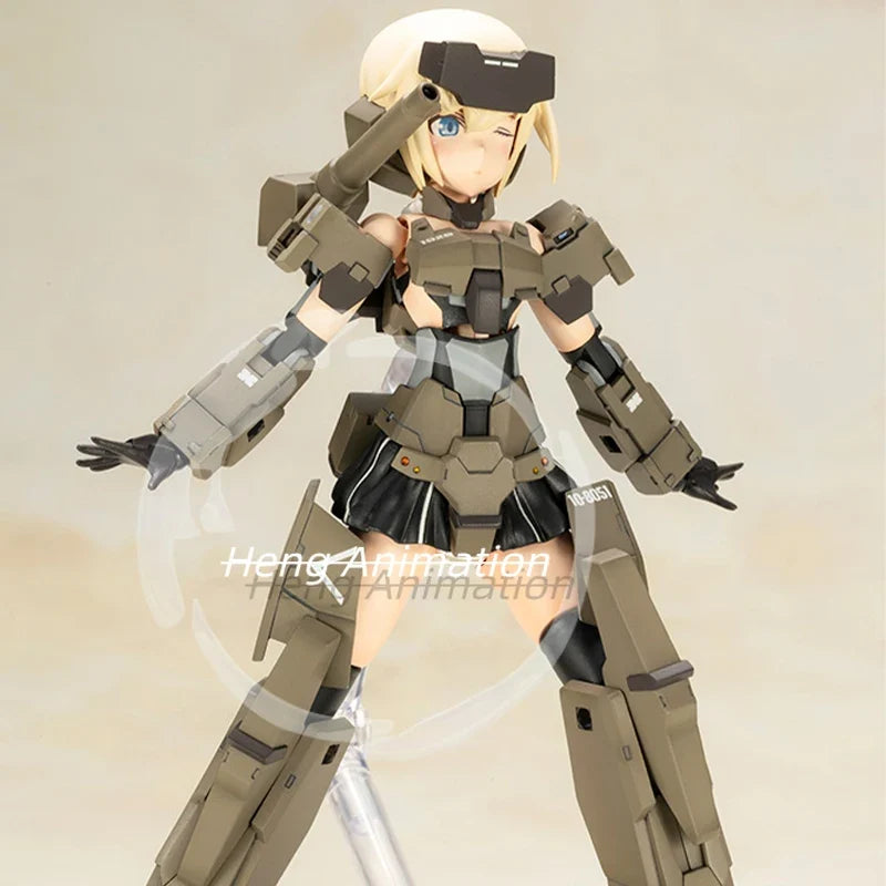 KOTOBUKIYA Original Anime Figure FRAME ARMS GIRL P3 GOURAI Mobile Suit Girl Action Figure Toys for Kids Gift Collectible Model