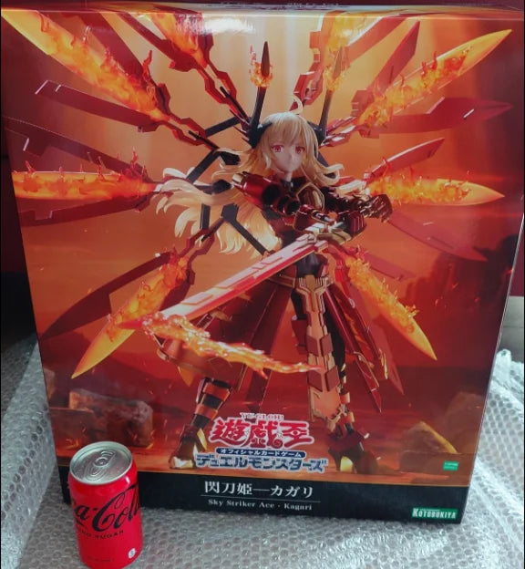 【SF】In Stock Original KOTOBUKIYA Yu Gi Oh Monster Collection Sky Striker Camp 1/7 Scale Figures Anime Model Collection