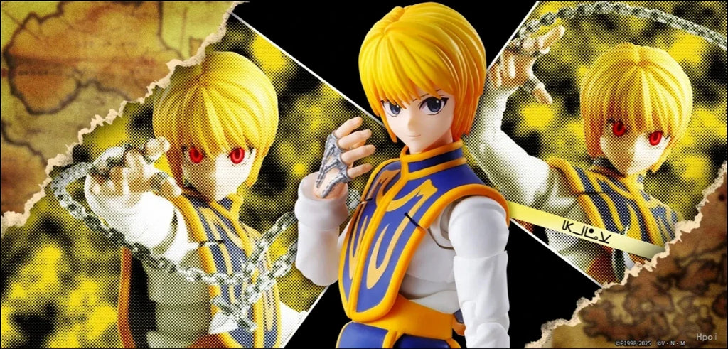 【Pre Sale】BANDAI SPIRITS SHF Hunter Kurapika Action Figure Model Classic Anime Toys