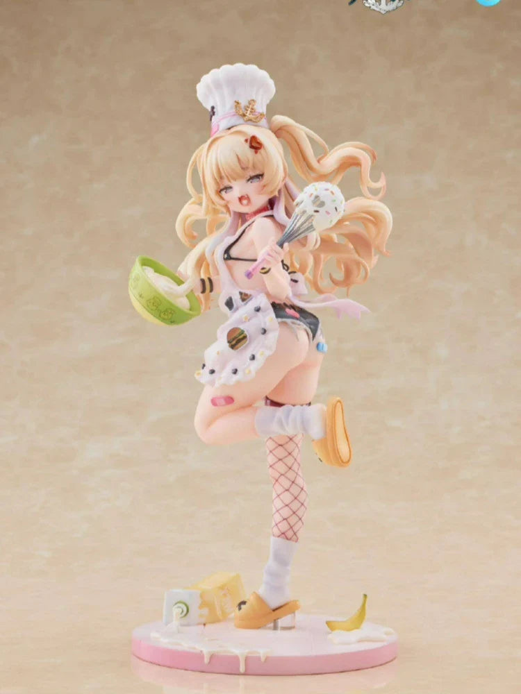 **【Auf Lager】Solarain Toys Original-Anime-Figur, Azur Lane, USS Bache, Jubiläumsedition, Maßstab 1:7, Küchenchef-Thema**