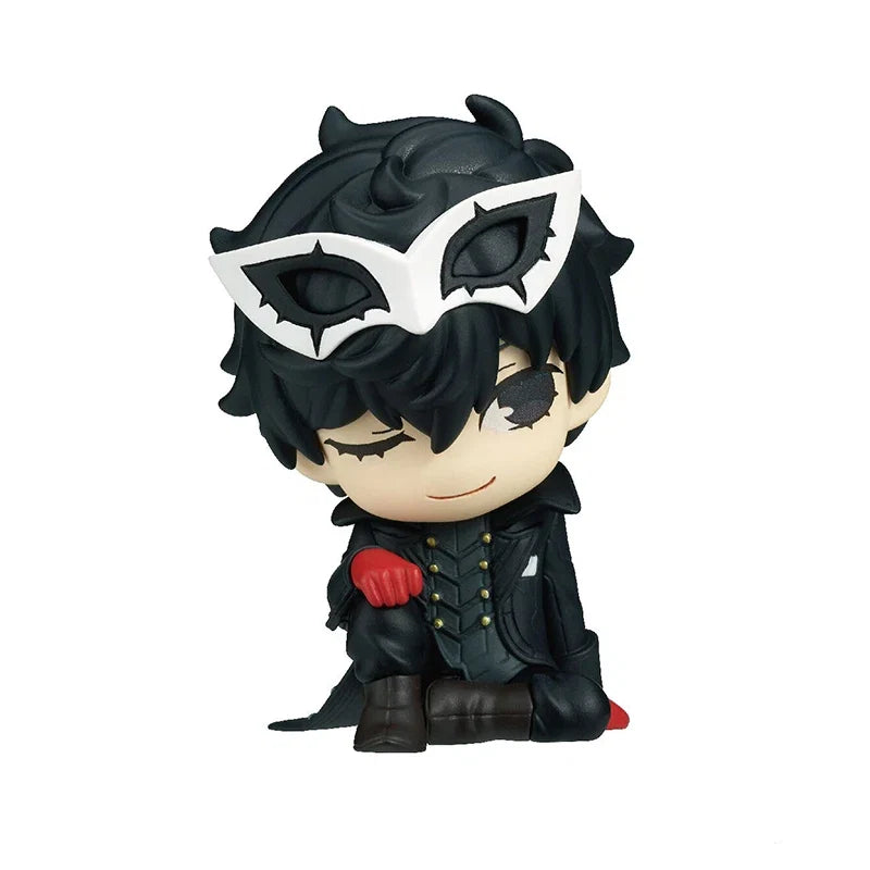 Amamiya Ren Morgana Shoulder on Shoulder Modeling Modeling Q-version Desktop Ornament Action Figure Model Toys