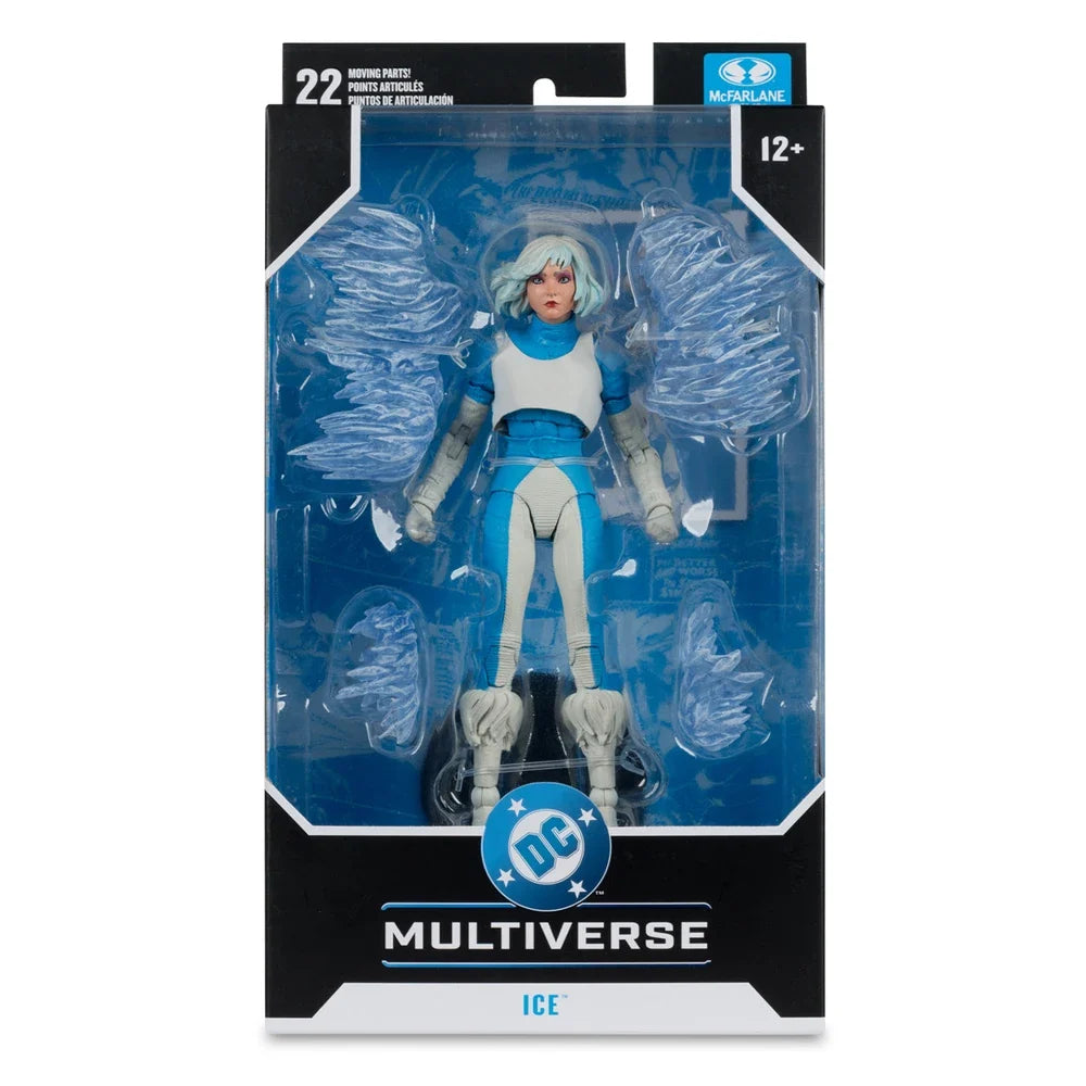 Mcfarlane Toys DC Multiverse Ice (Fire & Ice) 7" Action Figure Model Doll Garage Kit