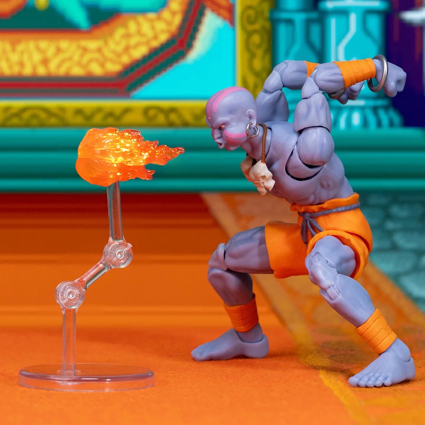 JADA Toys Action Figures Street Fighter Dhalsim / M. Bison Collector's Exclusive Edition SDCC