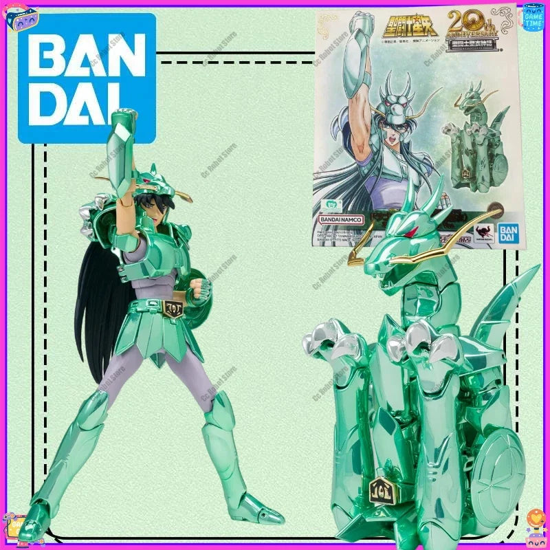 100% Original in Stock BANDAI SPIRITS Saint Cloth Myth - Myth Cloth Saint Seiya Dragon Shiryu 20th Anniversary Ver. Model Toys