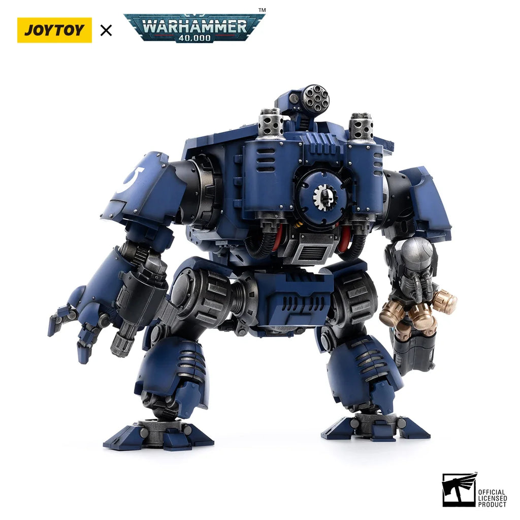 JOYTOY Warhammer 40K 1/18 Action Figure UItramarines Redemptor Dreadnought Brother Tyleas Anime Figure Toys Gift