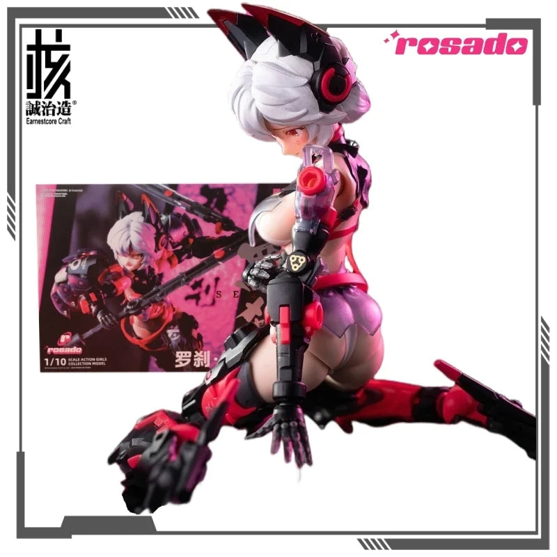 Rosa Plan Original ROSADO SeriesRosha Feihu - SEKIKO Anime Action Figure Assembly Model Toys Collectible Model  for Boys