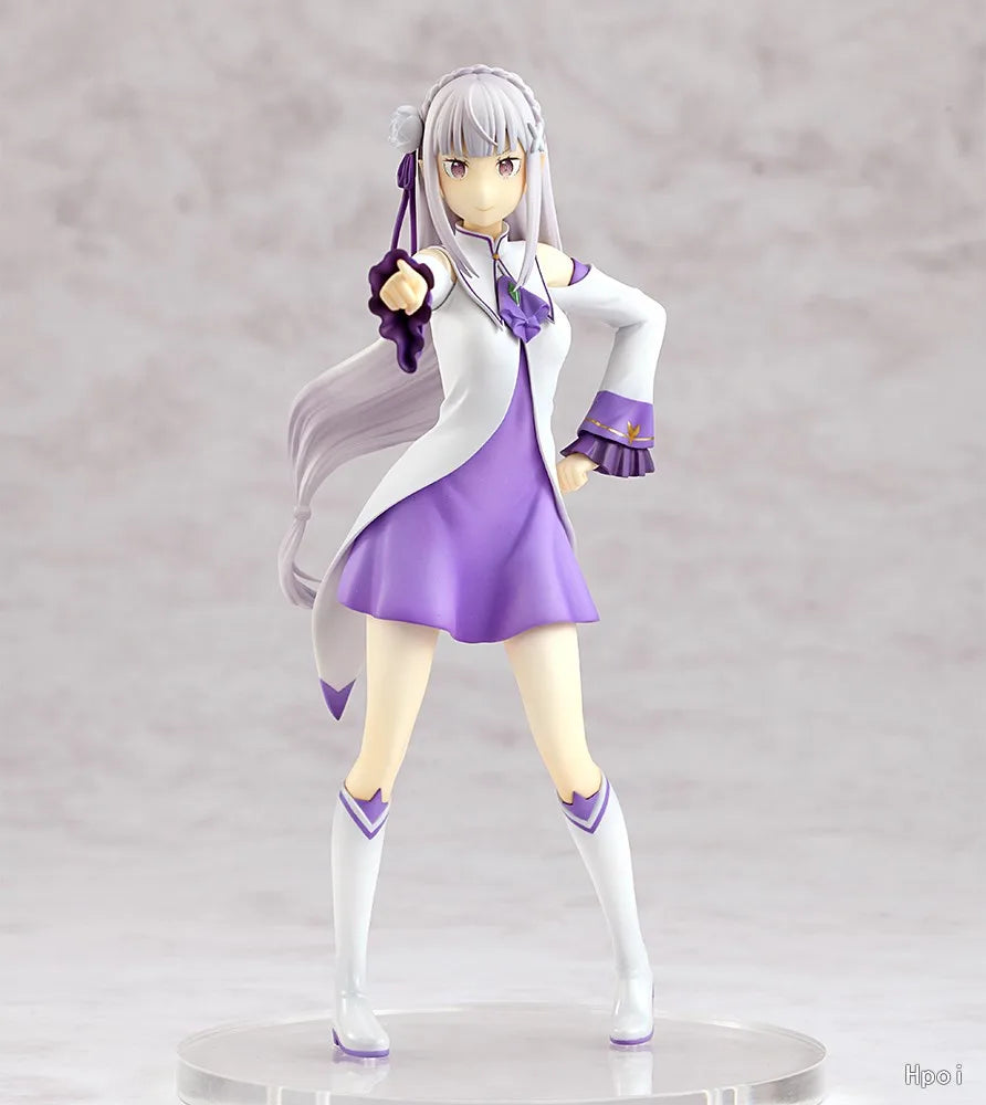 Original in Stock KADOKAWA KDColle LIGHT Re: ZERO - Starting Life in Another World Emilia Figures Model Toy Gift Collection