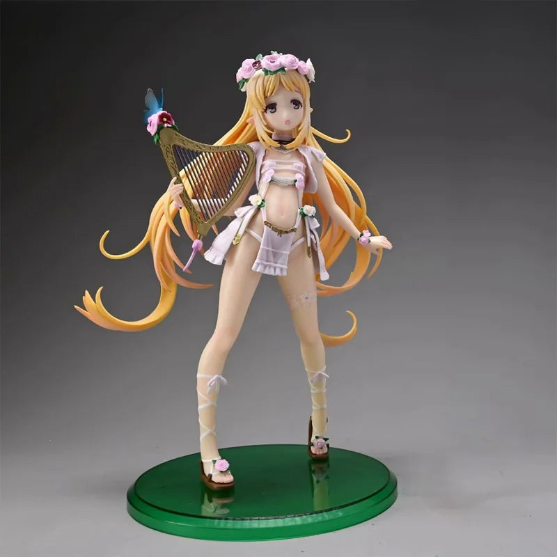 Anime Figure Elf Village 6th Villager Melm Elf 1/6 Scale 24cm Boxed Model Ornament for PC Case Anime Character Collectible