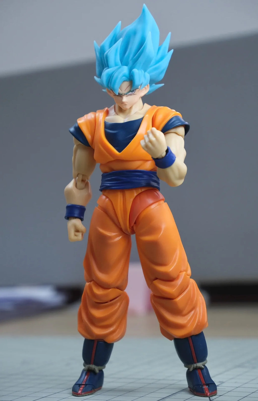 Nono Dragon Ball Z Shf Super Saiyan Action Figure Blue Son Goku Head Model  Collectible Anime Toys Accessory Gift