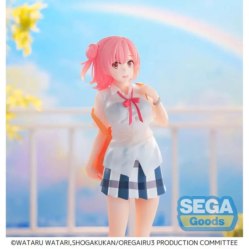 Original SEGA XStellar Yuigahama Yui (Houkago Tooriame) Anime Figures Action Figure Kawaii Doll Collectible Gift Figurine