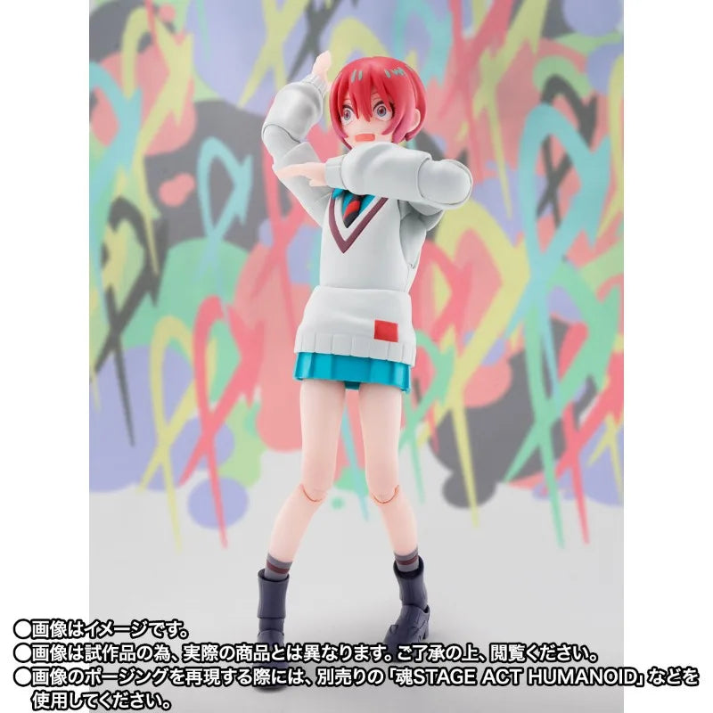 Bandai Genuine SHF Gundam GQuuuuuuX Amate Yuzuriha (MACHU) Anime Action Figure Collectible Model Toys Ornaments Gift Children