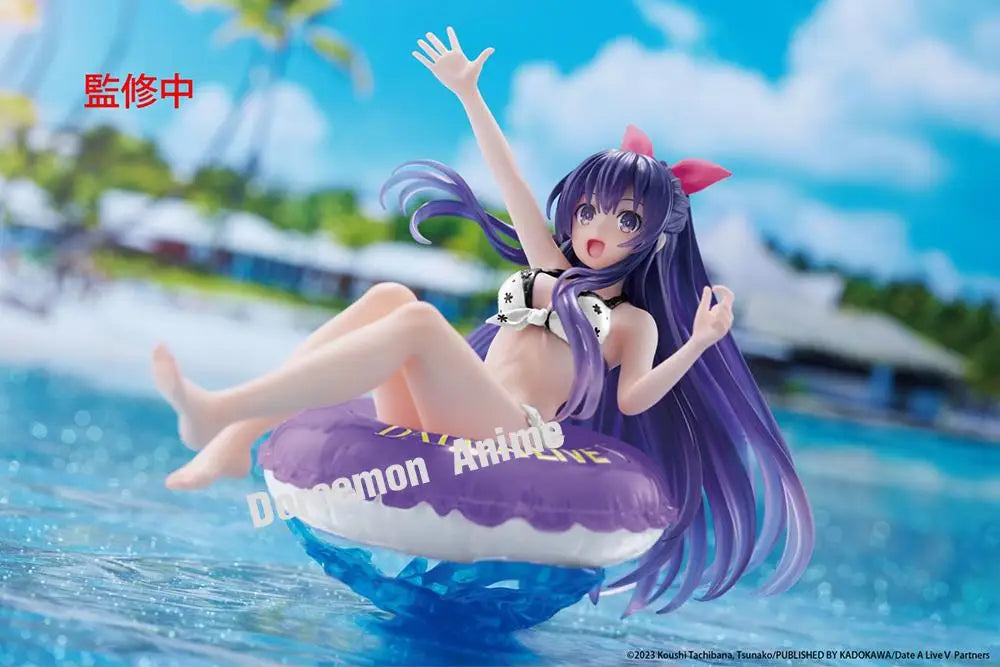 In Stock Original Taito Aqua Float Girls Date A Live V Yatogami Tohka Tokisaki Kurumi Swimming Suit Cute Girls Figures Model