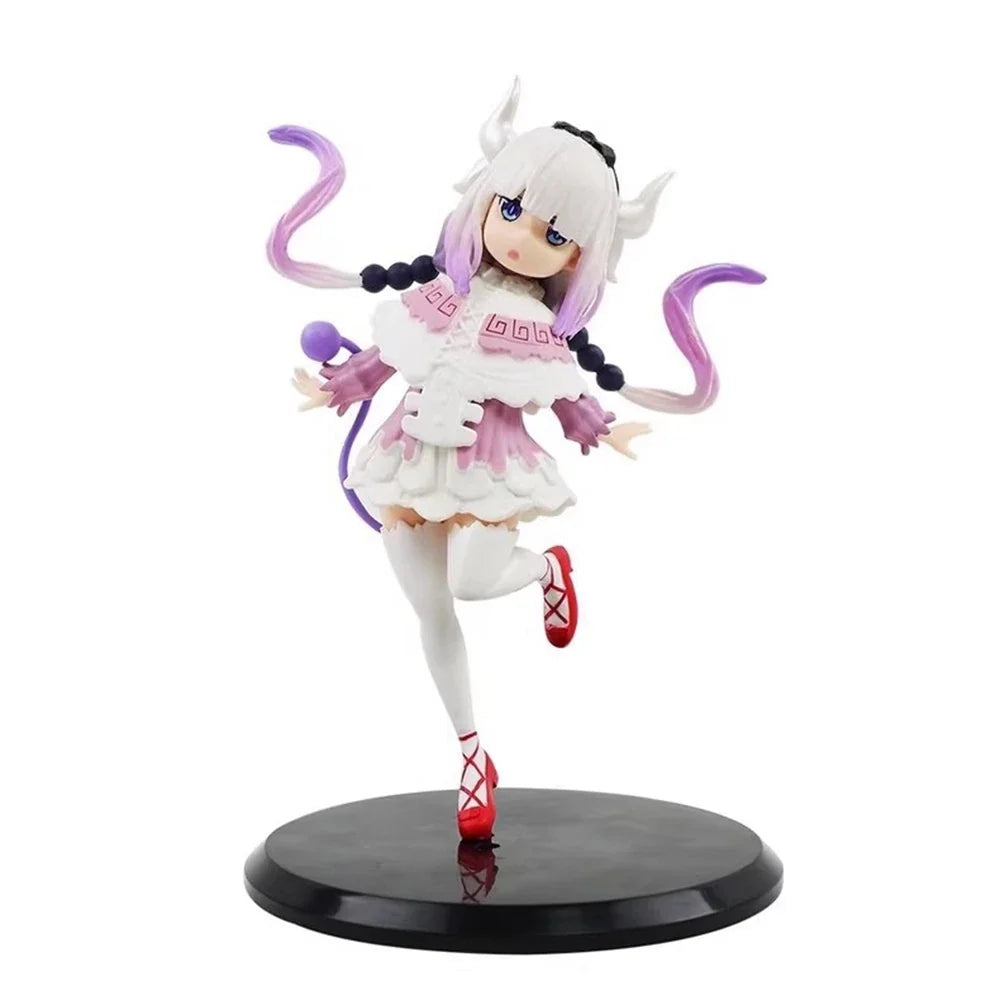 16CM Kanna Kamui Figure Kobayashi San Chi No Maid Dragon Anime Animation Model Toy Gift Collection Decorative Ornaments PVC