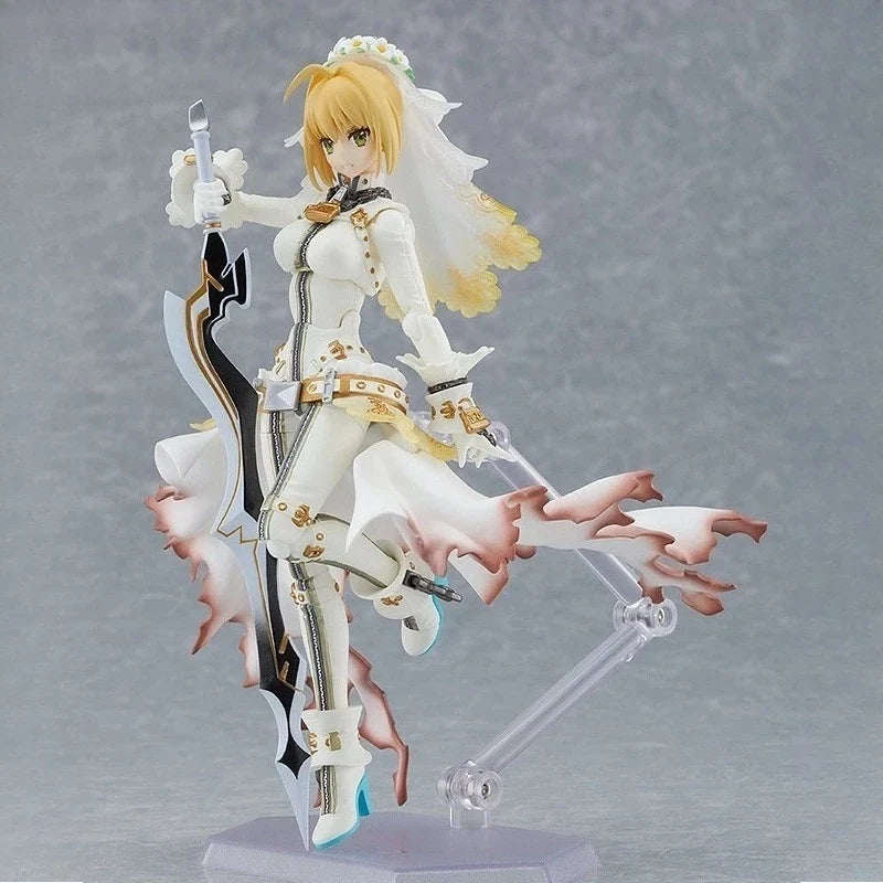 Max Original with Articulation Series Nero Claudius [Bride] Anime Action Figure Assembly Model Toys Collectible Model Ornaments