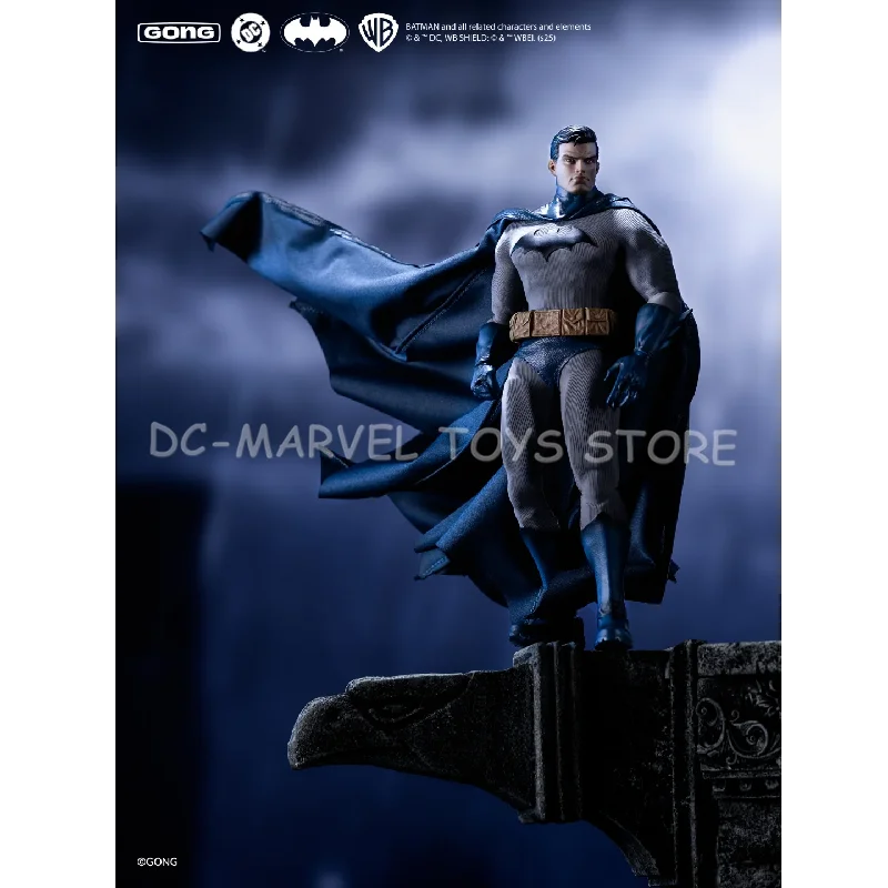 In Stock GONG Studio 17.5cm Batman Hush Bat Man Tailored Fabric Suit Anime Action Figures Pvc Collection Figures Gifts Toys