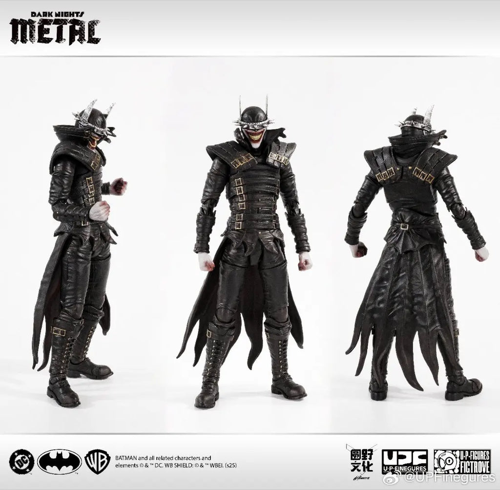 New U-P-Finegures The Batman Who Laughs Action Figure Dark Nights:Metal Dc Figures 1/12 Batman Figurine Collection Toy Gift