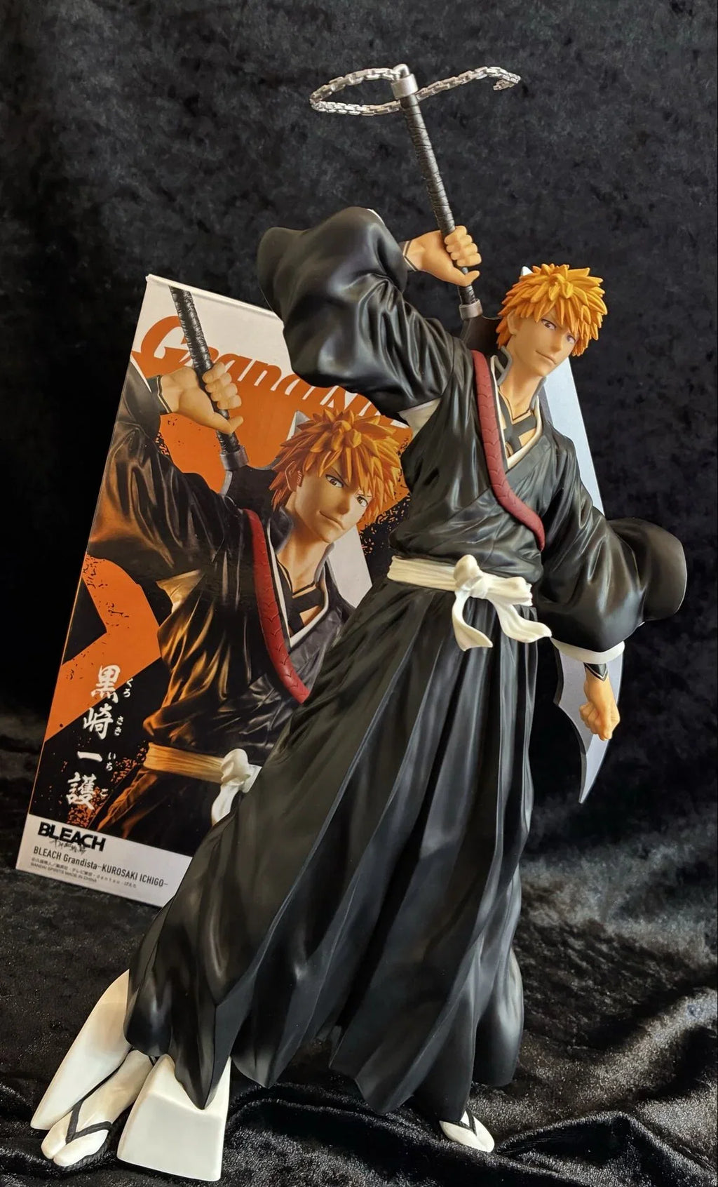 Banpresto BLEACH Anime Kurosaki Ichigo Grandista Action Figures Model Figurine Original Figuarts Decoration Collection Toys