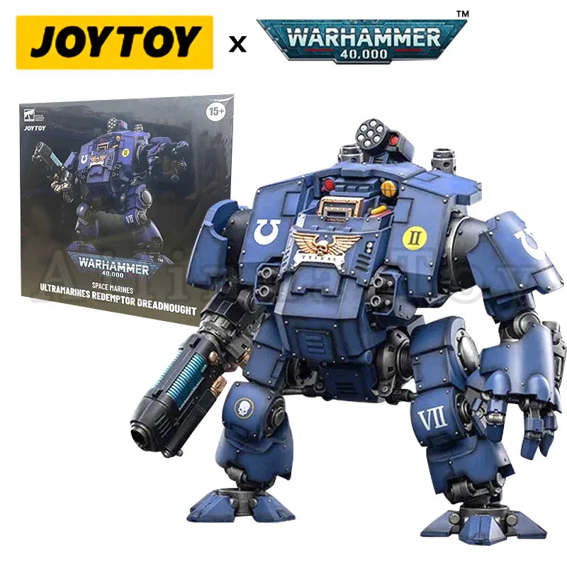 JOYTOY 1/18 Action Figure Mecha 40K Redemptor Dreadnought Brother Tyleas Re-issue Version Anime Model Toy Gift