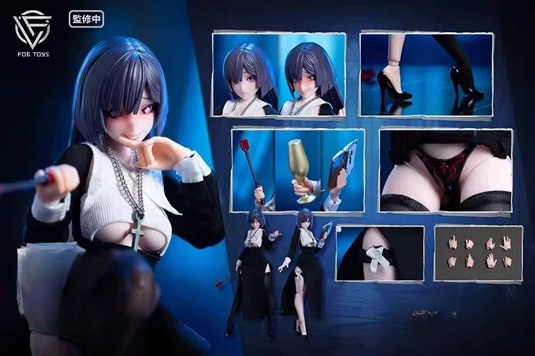 Pre-Sale FogToys Nun 1/12 Scale Female YU-01A+01Aup Eira YU-01B+01Bup Layla  Action Figures Model Collectible Toys