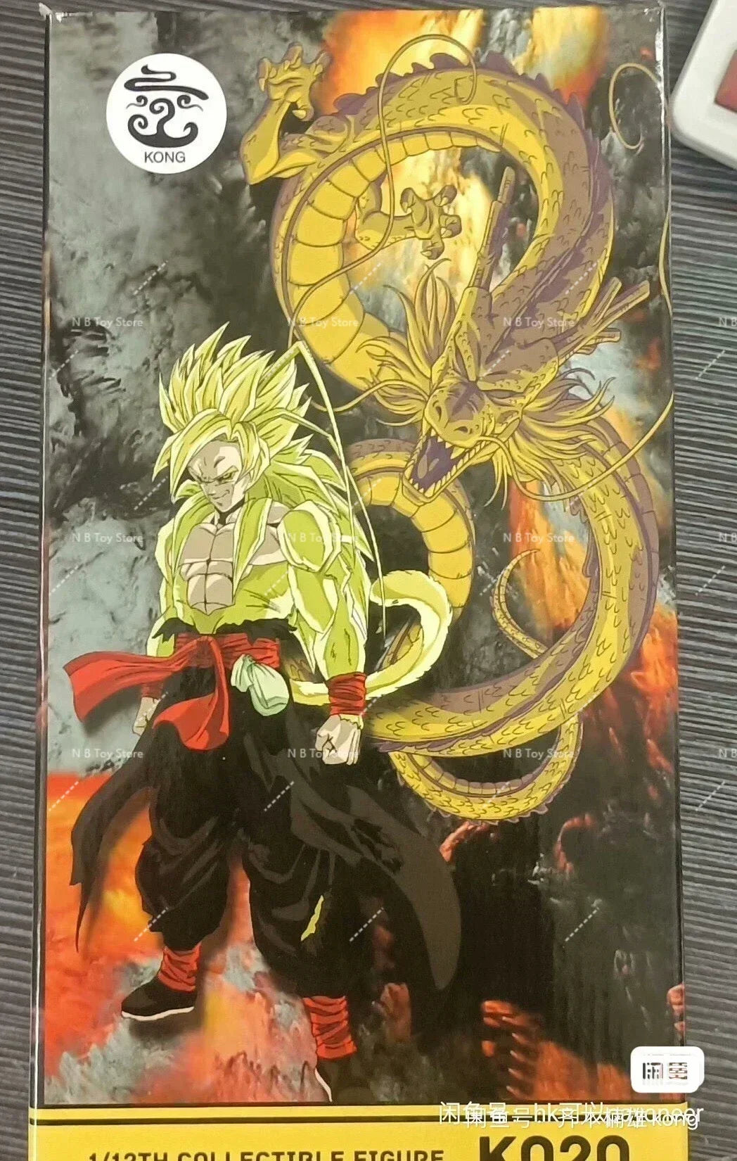 Original Kong Studio Kong 21 22 23 24 25 26 Son Goku Vegetto 3.0 Body 6 Inch Anime Action Figure Collectible Desktop Model Toy