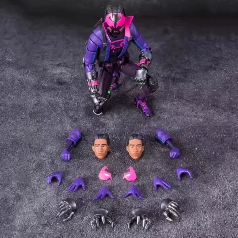 Bandai Soul Limited Shf Myers G Morales Spider-Man Universe Anime Peripherie Action-Figur Sammlung Puppe Kinder Geburtstagsgeschenke