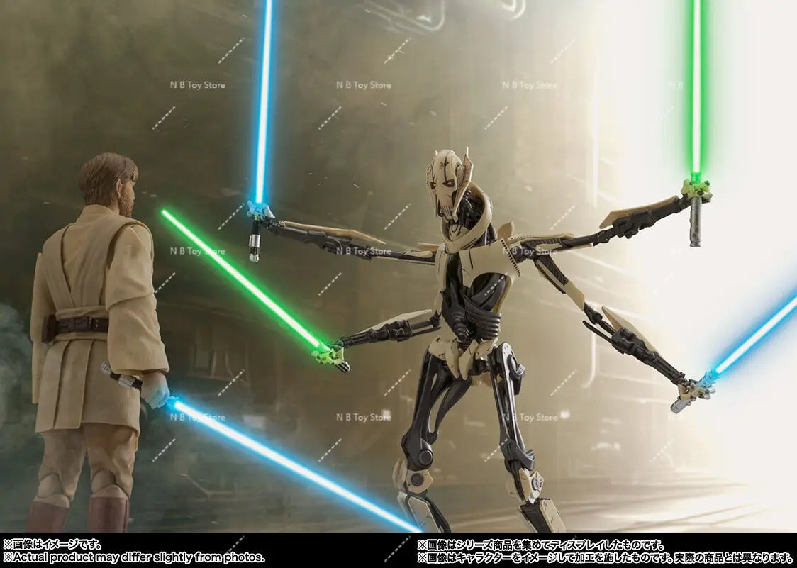 BANDAI Anime Authentic Spot Goods Star Wars: Episodio III–Revenge of The Sith-General Grievous-S.H.Figuarts Regalo Para Niños