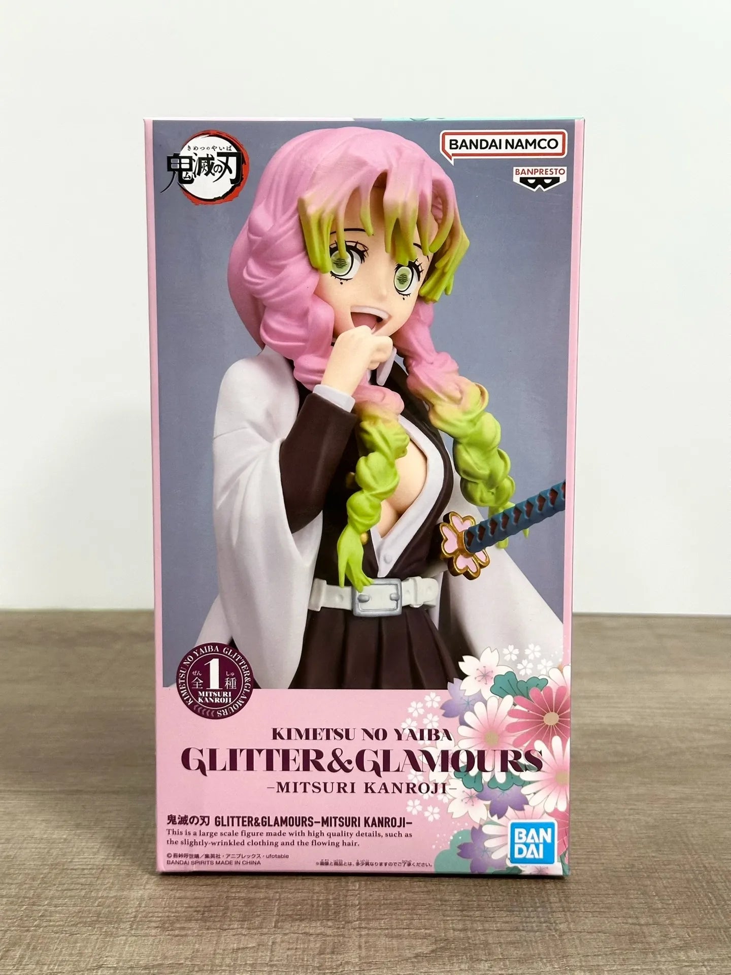In Stock Original BANDAI BANPRESTO Demon Slayer: Kimetsu No Yaiba Kanroji Mitsuri 16cm PVC Anime Action Figures Toy Gift