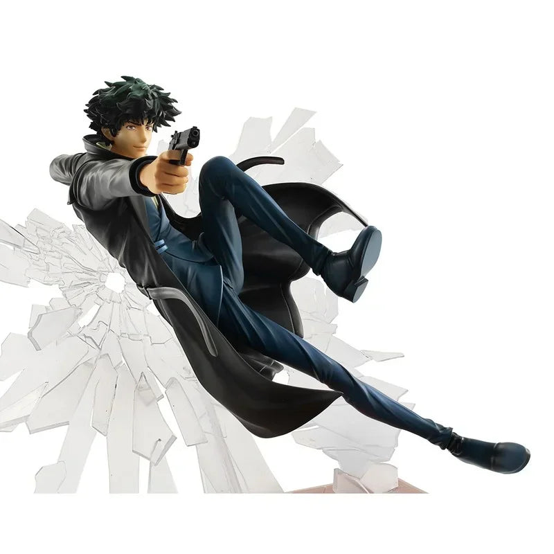 MegaHouse Original:cowboy bebop Spike Spiegel&Faye Valentine 22cm PVC Action Figure Anime Figure Model Toys Collection Doll Gift