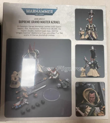 【SF】JOYTOY Warhammer 40K 1/18 Action Figure Dark AngelsSupreme Grand Master Azrael Model Toys Gifts Collection Ornaments