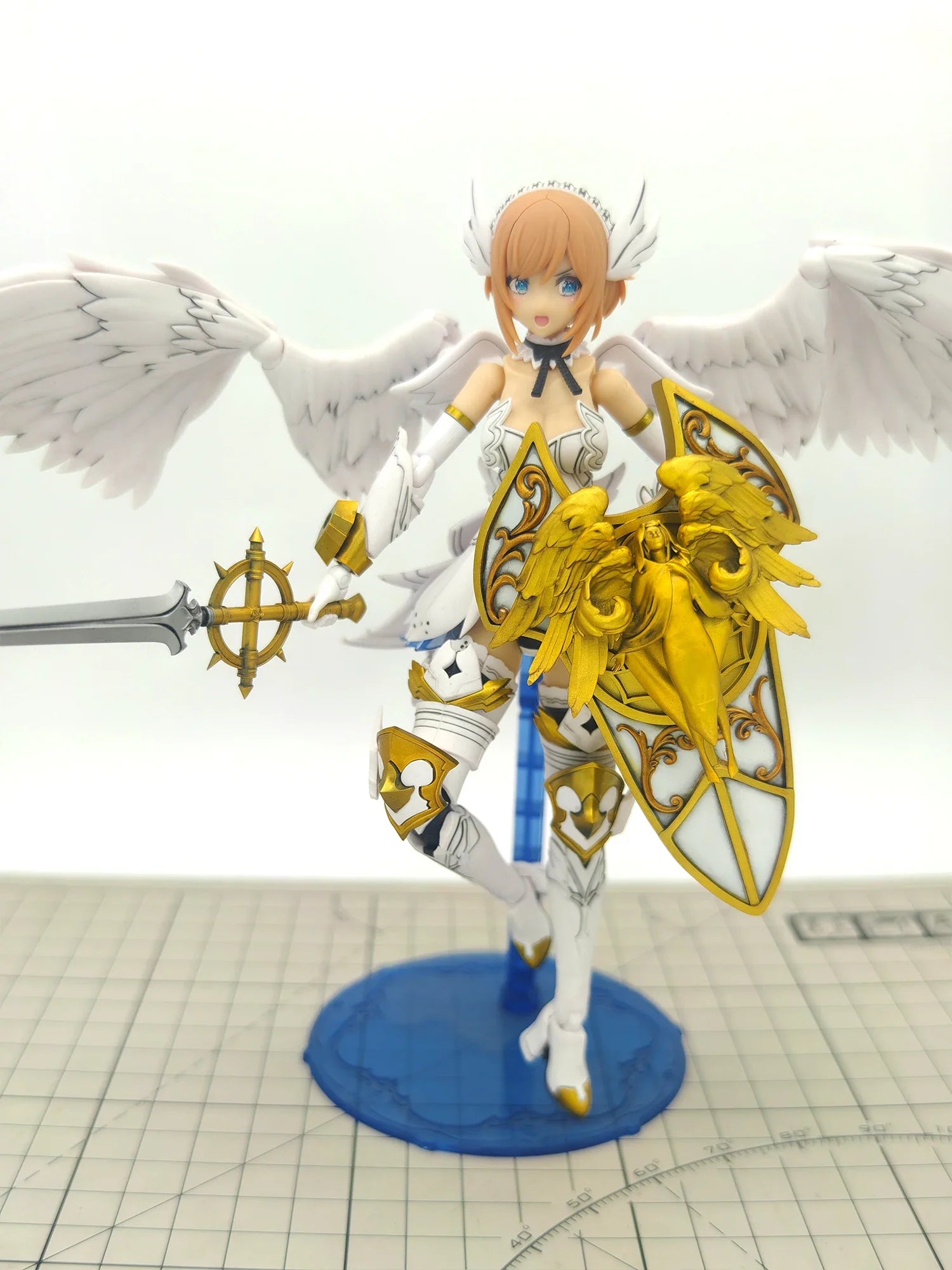 【No Figure】1/12 Female Soldier Handsome Kotobukiya Angel Mecha Girl Conversion Fit Kotobukiya  Action Figure Model
