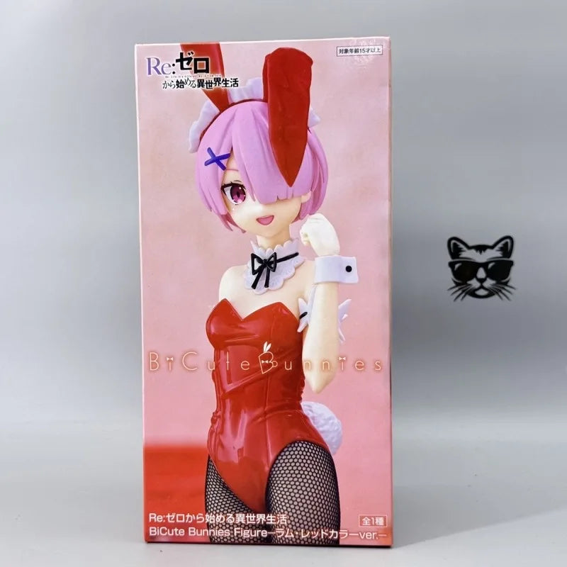 Original elCOCO Emilia Ram Rem Jewel Princess Re 1/7 Anime Figure Model Toy