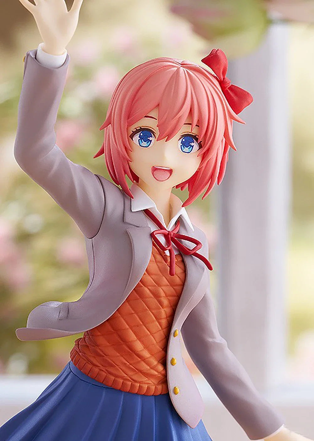 Original in Stock Good Smile Company Prepainted Pop Up Parade Doki Doki Literature Club Sayori  Anime Figure Model Decoration