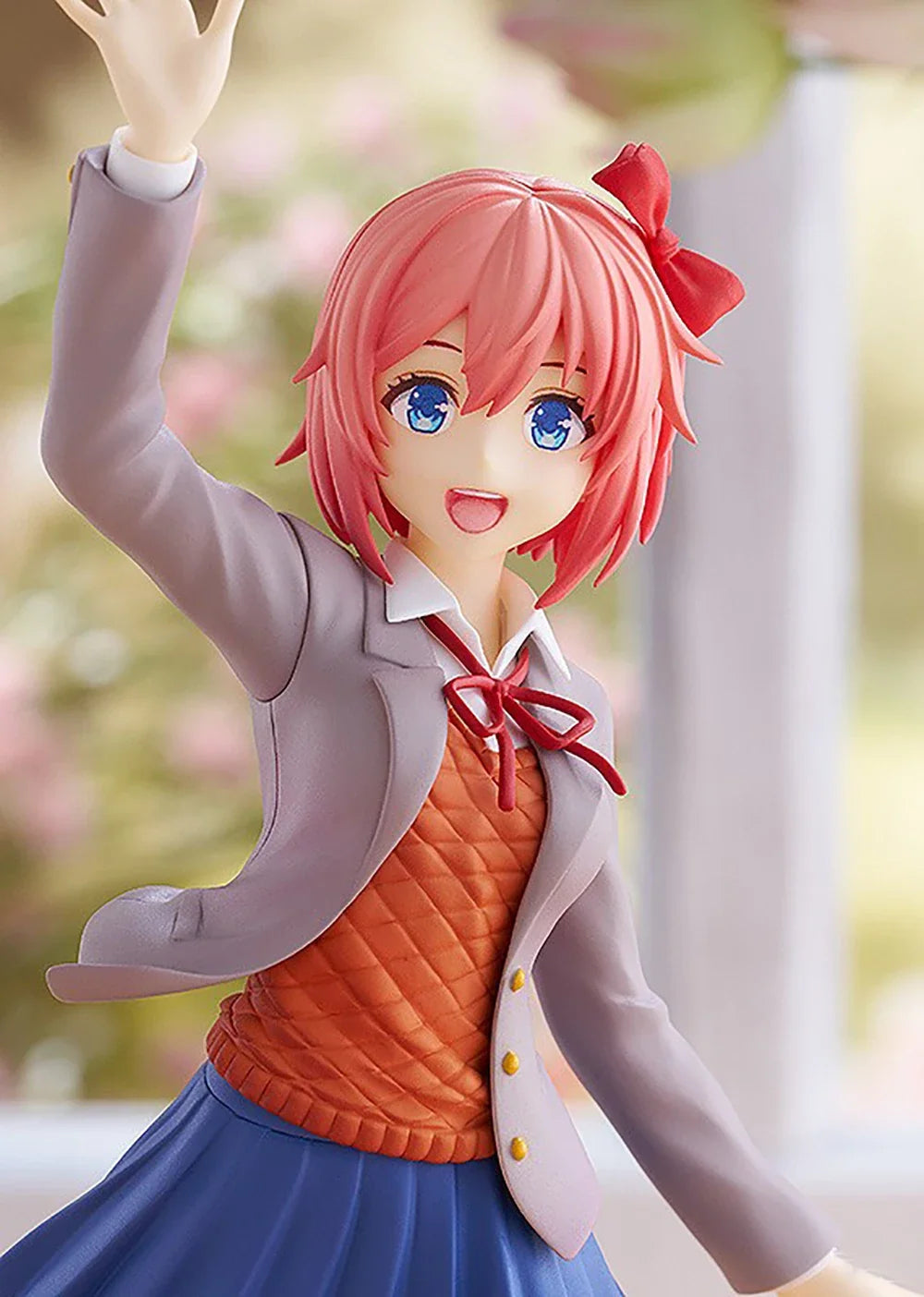 Original in Stock Good Smile Company Prepainted Pop Up Parade Doki Doki Literature Club Sayori  Anime Figure Model Decoration