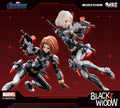 E-Model Original Marvel Comics The Avengers Anime Black Widow Mobile Suit Girl Action Figure Toys Model Gifts for Children