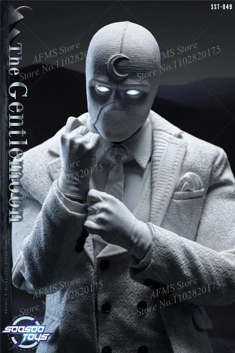 Soosootoys SST-049 1/6 Men Soldier Mr. Knight The Gentlemoon Moon Knight Werewolf By Night Avengers Hero 12Inch Action Figure