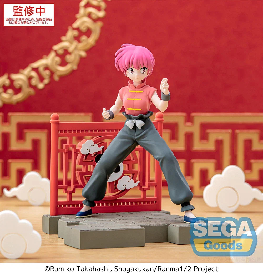 In Stock Original Sega Luminasta Ranma 1/2 2024 Shampoo Megurine Luka Collectible Table Decoration Animation Figures Model Toys