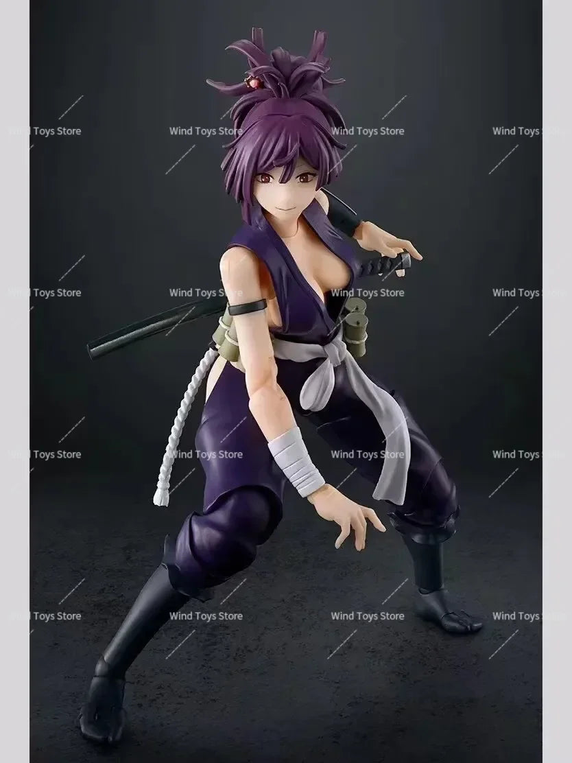 In Stock Original Sh Figuarts Shf Hell's Paradise Yuzuriha Action Figures Model Toys Anime Figura Pvc Gift