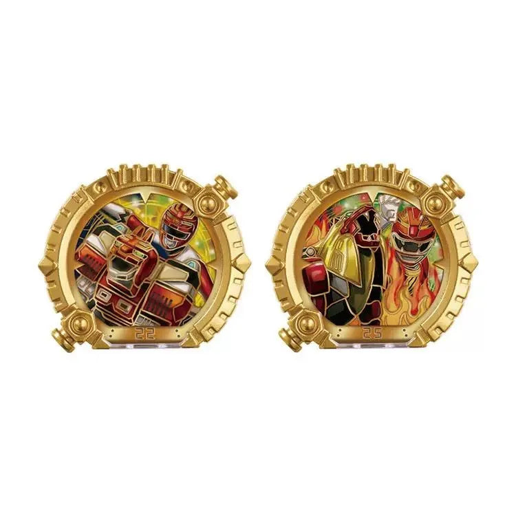 Bandai Genuine DX No.1 SENTAI GOZYUGER TEGASWORD Leon Buster 50 Sentai Ring Figure Toys Gift Collectible Model