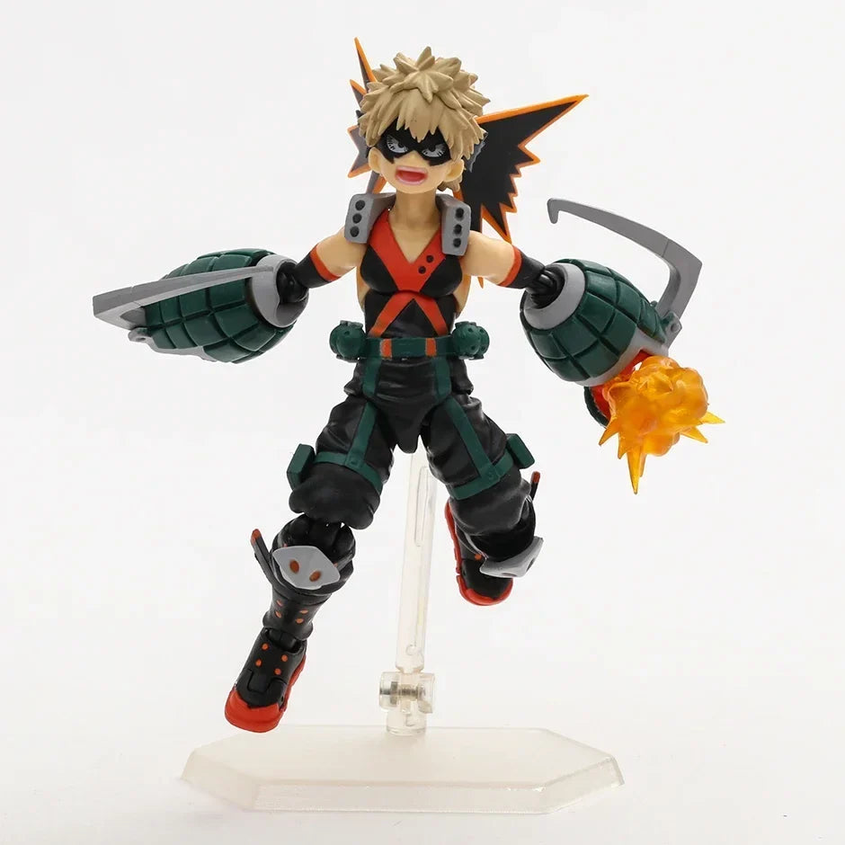 Figma Katsuki Bakugo 443 Midoriya Izuku 323 Action Figure Figurine Collection Model Toy