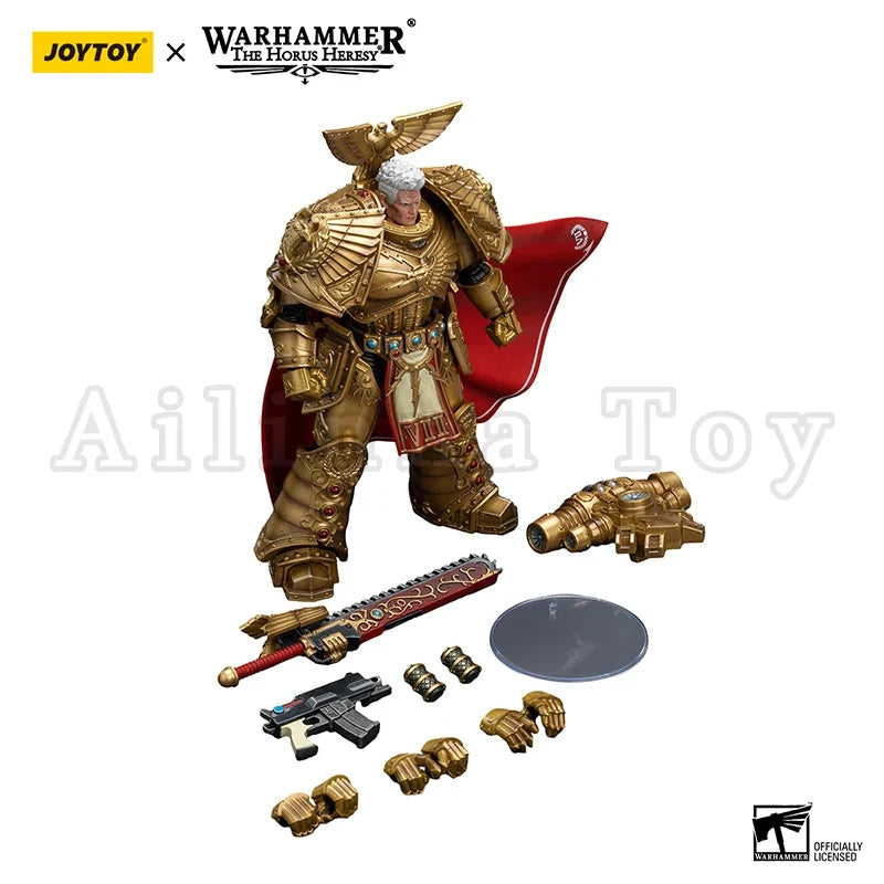JOYTOY 1/18 Action Figure The Horus Heresy Fists Primarch Rogal Dorn Re-issue Anime Model Toy